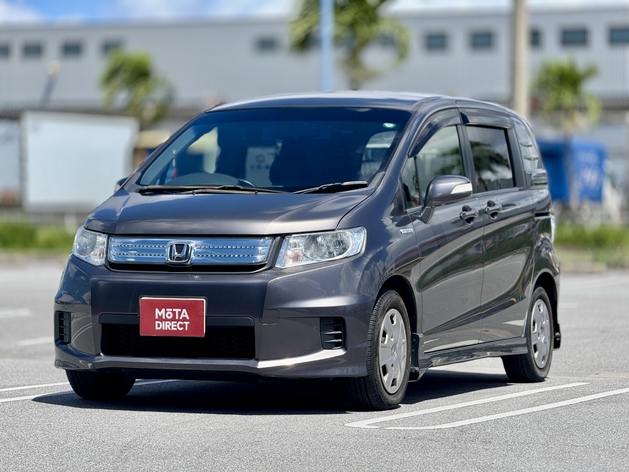ホンダ フリードスパイクハイブリッド 1.5 ジャストセレクション ETC/Bluetooth/CD/DVD/ミュージックプレイヤー接続可/バックカメラ/片側電動スライドドア