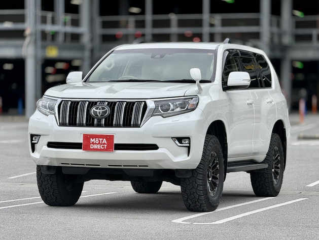 トヨタ ランドクルーザープラド 2.8 TX ディーゼルターボ 4WD ETC/Bluetooth/CD/DVD/バックカメラ/過給器設定モデル/クルーズコントロール/盗難防止装置/Wエアコン/横滑り防止装置