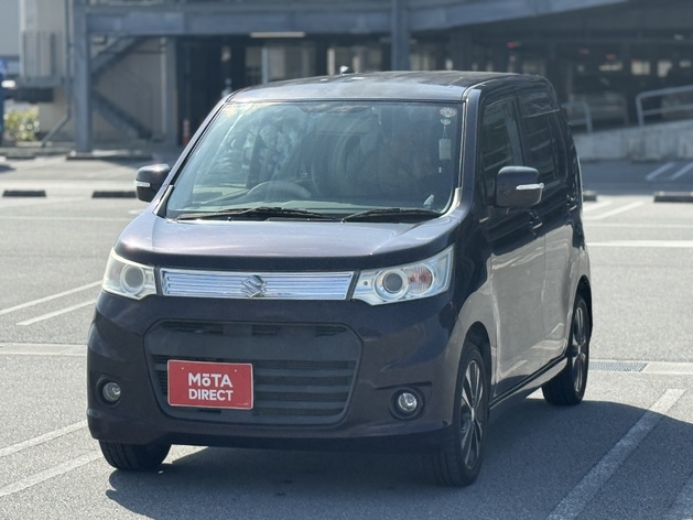 スズキ ワゴンR 660 スティングレー T 過給器設定モデル/ミュージックプレイヤー接続可/アイドリングストップ