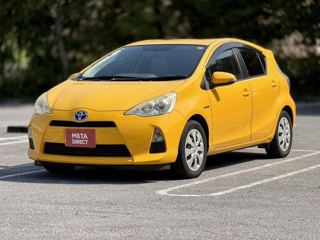 トヨタ アクア 1.5 S ハイブリッド車/Bluetooth/バックカメラ/TV/ETC