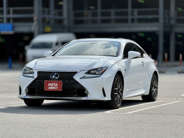 レクサス RC 350 Fスポーツ ETC/Bluetooth/CD/DVD/ブルーレイ/AUX/USB/バックカメラ/シートエアコン/シートヒーター/電動シート/障害物センサー/クルーズコントロール/横滑り防止装置/サンルーフ